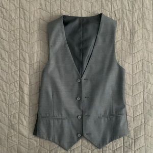 Slim 4-button suit vest